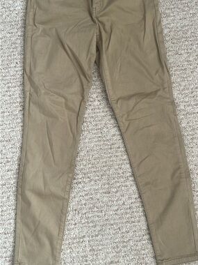 American Eagle Outfitters Slim Straight Chinos in Tan